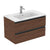 Sottini Rienza Vanity Units - Wall Hung 2 Drawer Unit (Various) - Unbeatable Bathrooms