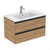 Sottini Rienza Vanity Units - Wall Hung 2 Drawer Unit (Various) - Unbeatable Bathrooms