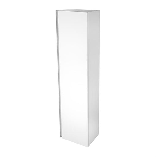 Sottini Rienza 40cm Tall Column Unit with 1 Door, Gloss White - Unbeatable Bathrooms