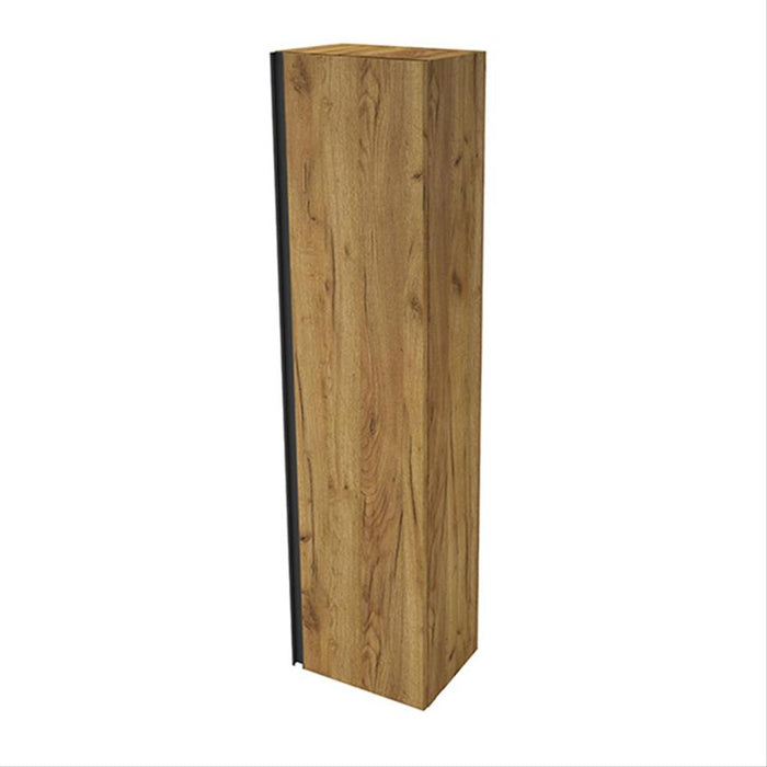 Sottini Rienza 40cm Tall Column Unit with 1 Door, Gloss White - Unbeatable Bathrooms