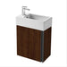 Sottini Rienza 450mm Cloakroom Vanity Unit - Wall Hung 1 Door Unit - Unbeatable Bathrooms