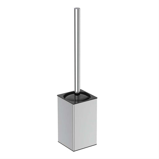 Ideal Standard IOM Square Wall Mounted Toilet Brush and Holder - Chrome - Unbeatable Bathrooms