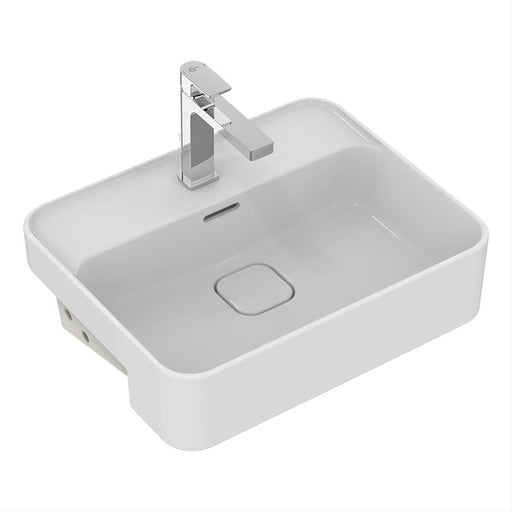 Ideal Standard Strada II 50Ccm Semi-Countertop Washbasin - One Taphole with Overflow and Integral Clicker Waste - Unbeatable Bathrooms