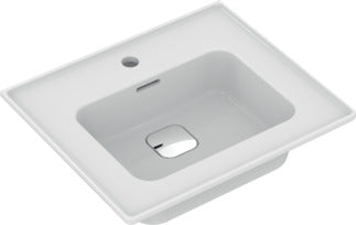 Ideal Standard Strada II Vanity Washbasin, No Taphole with Overflow and Integral Clicker Waste - Unbeatable Bathrooms