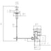Hudson Reed Traditional Basin Black Pull Up Waste - Unbeatable Bathrooms