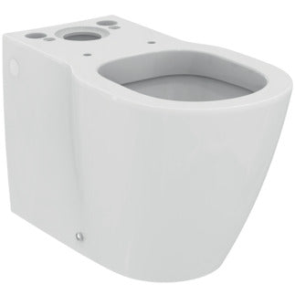 Ideal Standard Concept Close Coupled - Back To Wall WC Bowl - Horizontal Outlet with Isolation Access Hole - Unbeatable Bathrooms
