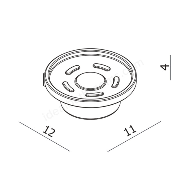 Essential Urban Soap Dish Holder with Elongated Dish - Unbeatable Bathrooms