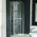 Essential Cascade Curved Bath Screen - Unbeatable Bathrooms