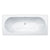 Essential Richmond Rectangular Double Ended Bath No Tap Hole - Unbeatable Bathrooms