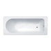 Essential Camden Rectangular Single Ended Bath No Tap Hole White - Unbeatable Bathrooms