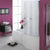 Essential Hampstead P Shape Shower Bath Pack 1700mm x 900mm No Tap Hole White - Unbeatable Bathrooms