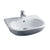 Essential Lily 520mm Semi-Recessed Basin - Unbeatable Bathrooms