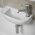 Essential Lily 450mm Slimline 1 Tap Hole Basin - Unbeatable Bathrooms
