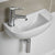 Essential Lily 450mm Slimline 1 Tap Hole Basin - Unbeatable Bathrooms