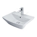 Essential Jasmine 1 Tap Hole Semi-Recessed Basin - Unbeatable Bathrooms