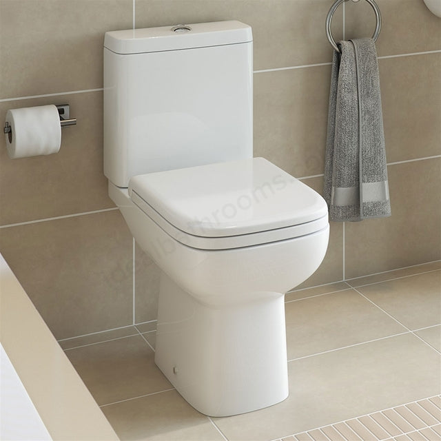 Essential Violet Close Coupled Toilet - Unbeatable Bathrooms