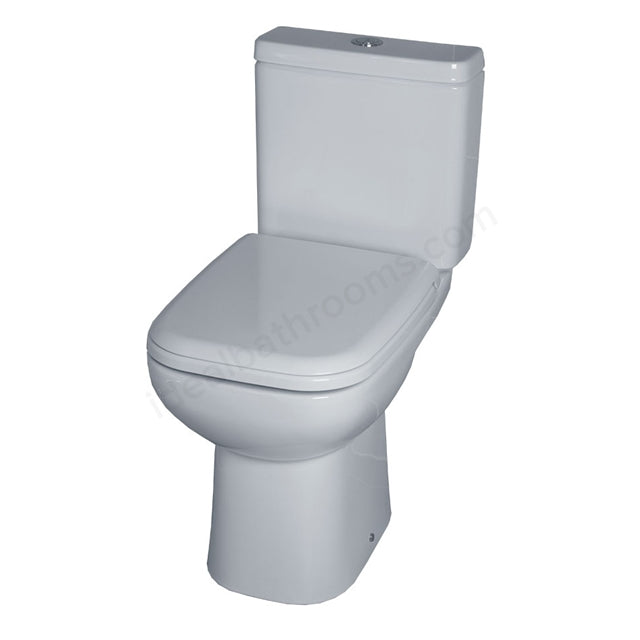 Essential Violet Close Coupled Toilet - Unbeatable Bathrooms
