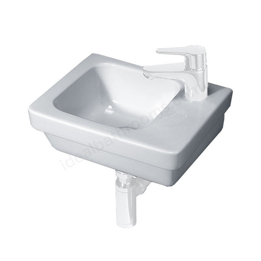 Essential IVY 36cm Slimline Basin 1Tap Hole - Unbeatable Bathrooms