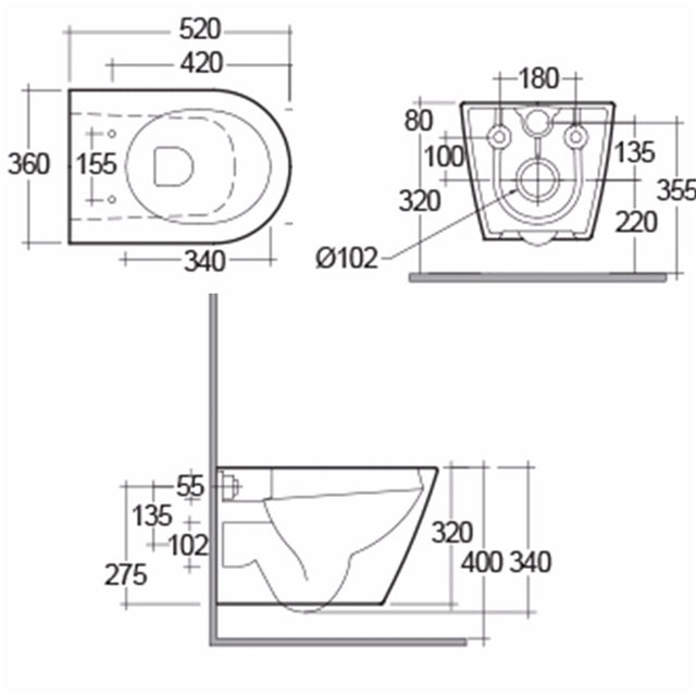Essential Wall Hung Pan Pack - Unbeatable Bathrooms