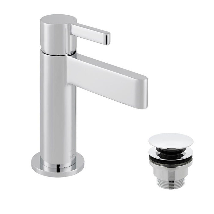 Vado Edit Mini Mono Basin Mixer with Universal Waste - Unbeatable Bathrooms