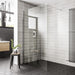 Essential Spring Fixed Wet Room Shower Enclosure - 2000mm High - Unbeatable Bathrooms