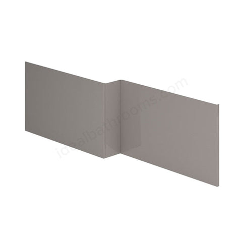 Essential Nevada Cashmere L Shaped Front Panel - Unbeatable Bathrooms