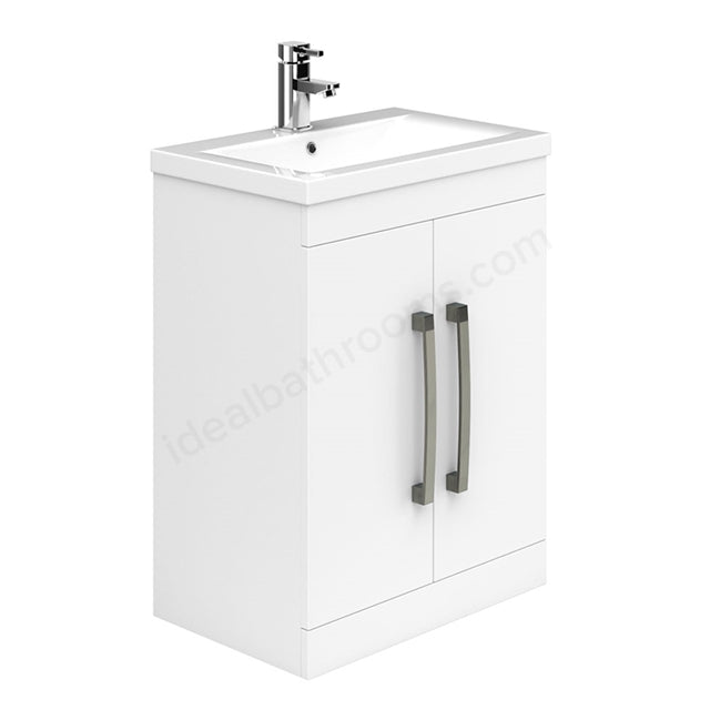 Essential Nevada 2 Door Floorstanding Unit & Basin - Unbeatable Bathrooms