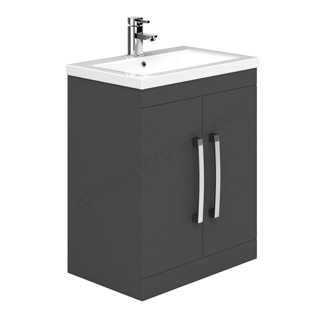 Essential Nevada 2 Door Floorstanding Unit & Basin - Unbeatable Bathrooms