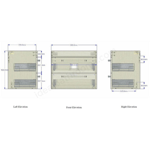 Essential Nevada Wall Hung Unit & Basin - Unbeatable Bathrooms