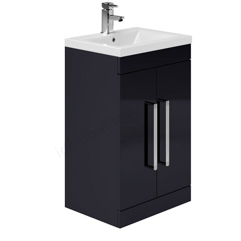 Essential Nevada 2 Door Floorstanding Unit & Basin - Unbeatable Bathrooms