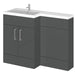 Essential Nevada L Shape Back To Wall WC & Basin Unit - Unbeatable Bathrooms