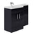 Essential Nevada L Shape Back To Wall WC & Basin Unit - Unbeatable Bathrooms