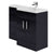 Essential Nevada L Shape Back To Wall WC & Basin Unit - Unbeatable Bathrooms
