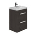 Essential Vermont Floor Standing 2 Drawer Unit + Basin - Unbeatable Bathrooms