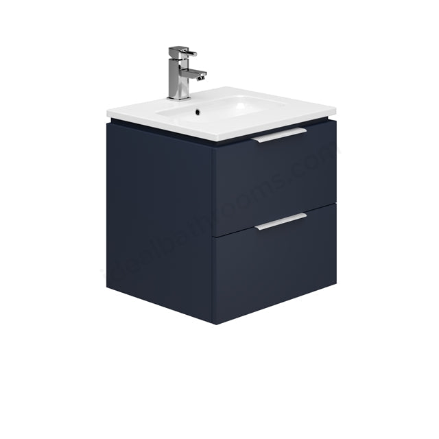 Essential Dakota Wall Hung 2 Drawer Unit & Basin - Unbeatable Bathrooms