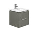 Essential Dakota Wall Hung 2 Drawer Unit & Basin - Unbeatable Bathrooms
