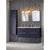 Essential Dakota 1200mm Wall Hung 4 Drawer Unit & Double Basin - Unbeatable Bathrooms