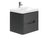 Essential Colorado Wall Hung 2 Drawer Unit & Basin - Unbeatable Bathrooms