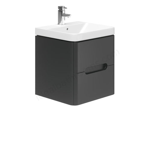 Essential Colorado Wall Hung 2 Drawer Unit & Basin - Unbeatable Bathrooms