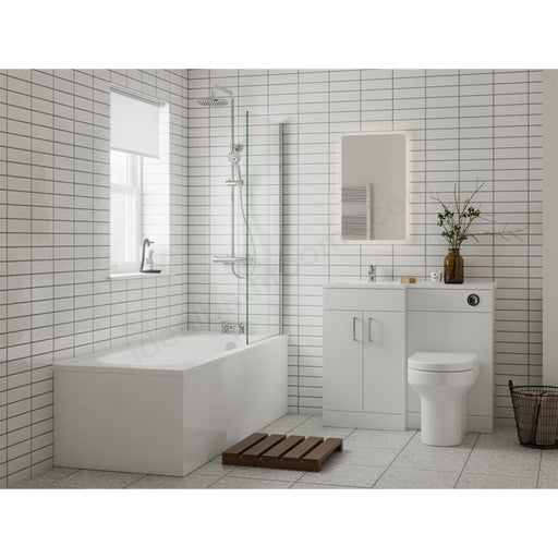 Essential Montana L-Shape Vanity Unit - Unbeatable Bathrooms