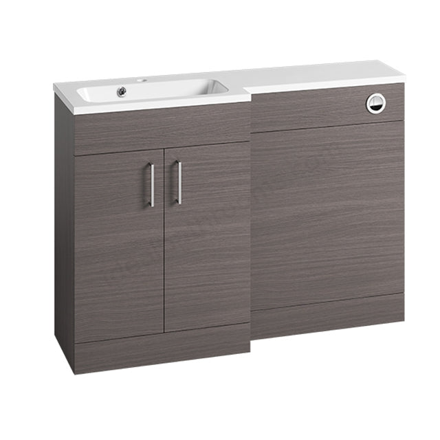 Essential Montana L-Shape Vanity Unit - Unbeatable Bathrooms