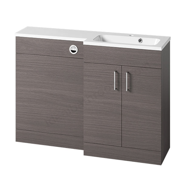 Essential Montana L-Shape Vanity Unit - Unbeatable Bathrooms