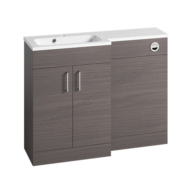 Essential Montana L-Shape Vanity Unit - Unbeatable Bathrooms