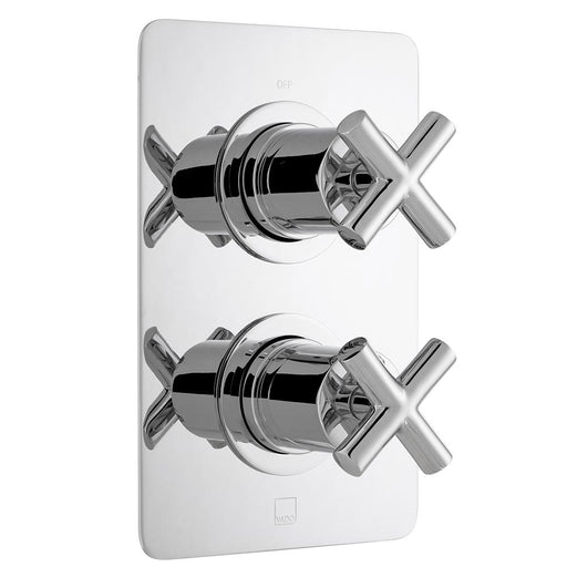 Vado Elements 2 Outlet, 2 Handle Thermostatic Valve - Unbeatable Bathrooms