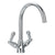 Flova Traditional Two Handle Swivel Spout Kitchen Mixer - Unbeatable Bathrooms