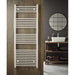 Redroom Elan Straight White Towel Radiator - Unbeatable Bathrooms