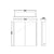 Essential Sleek Double Door Cabinet - Unbeatable Bathrooms