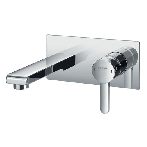 Flova Essence Concealed Basin Mixer with Slotted Clicker Waste Set - Unbeatable Bathrooms