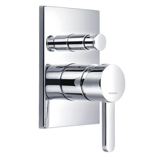 Flova Essence Concealed Manual Shower Mixer 2-Way Diverter with Smart Box - Unbeatable Bathrooms