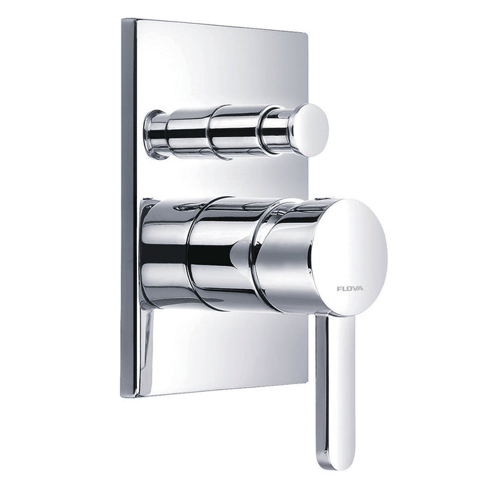 Flova Essence Concealed Manual Shower Mixer 2-Way Diverter with Smart Box - Unbeatable Bathrooms